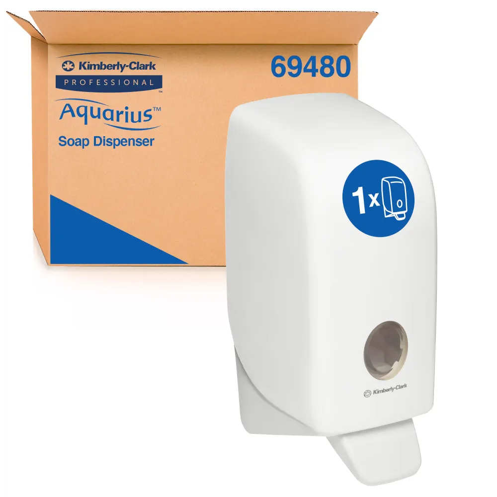 Kimberly-Clark Professional® Aquarius® Skin Care Dispenser (69480), Hand Soap and Sanitiser Dispenser, 1 Dispenser / Case - Image 2