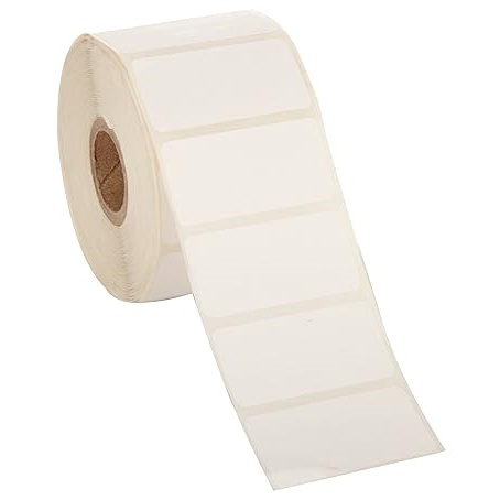Paper Thermal Barcode Sticker Labels 2inch x 1inch x 2000 Labels per Roll, White - Image 2