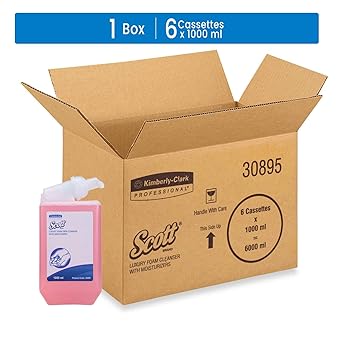 Scott Luxury Foam Soap for Hotels and Offices by Kimberly Clark-30895 A (1L)-Pack of 6 - Image 4