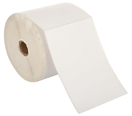 Direct Thermal Barcode Shipping Labels Stickers - 4" X 6" (4 inches x 6 inches-250 Label per roll) Used for Printing Amazon and Other E-Commerce Shipment Labels - Image 2