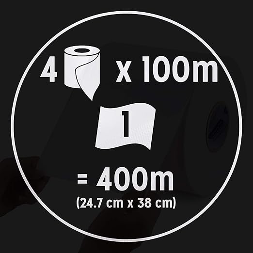 Wypall X70 Versatile Extended Use Wiper Roll(1355), White, 4 Roll Pack, 100m per roll from Kimberly Clark Professional - Image 3