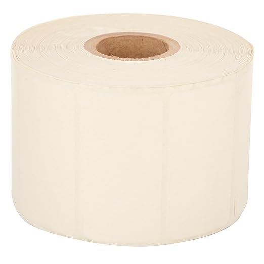 Paper Thermal Barcode Sticker Labels 2inch x 1inch x 2000 Labels per Roll, White