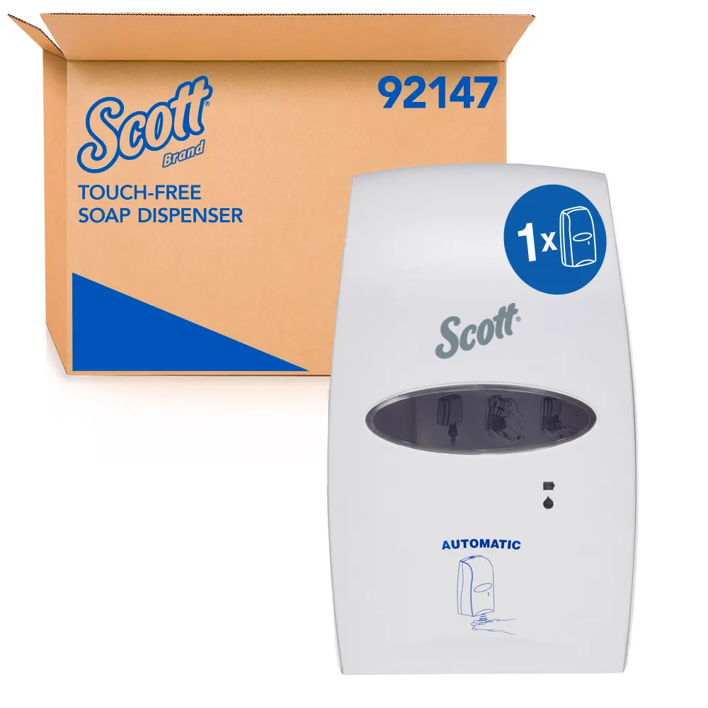 Scott® Electronic Touch-Free Hand Soap and Sanitizer Dispenser 92147, Automatic Hand Soap and Sanitizer Dispenser, 1 Dispenser / Case - Image 2