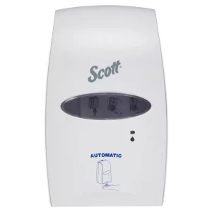 Scott® Electronic Touch-Free Hand Soap and Sanitizer Dispenser 92147, Automatic Hand Soap and Sanitizer Dispenser, 1 Dispenser / Case