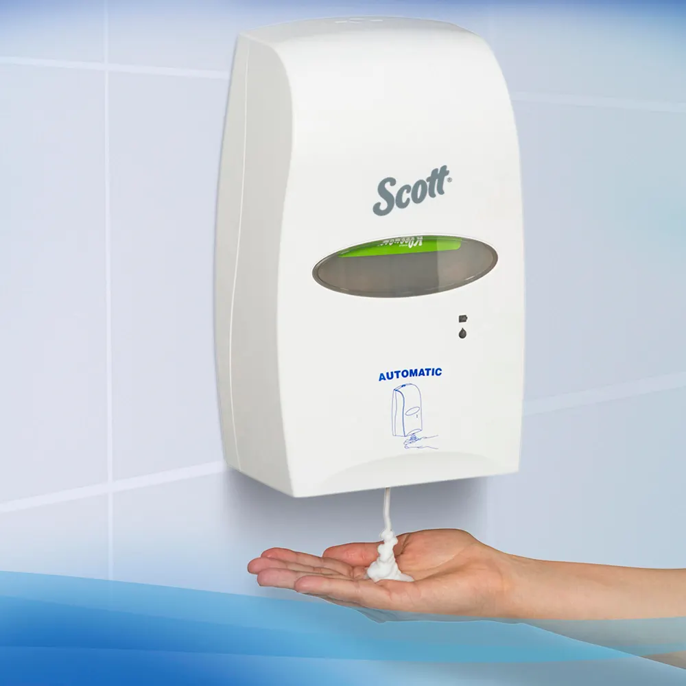 Scott® Electronic Touch-Free Hand Soap and Sanitizer Dispenser 92147, Automatic Hand Soap and Sanitizer Dispenser, 1 Dispenser / Case - Image 5