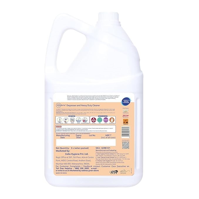 Diversey Sumabrite Degreaser and Heavy Duty Cleaner - 5 L - Image 2