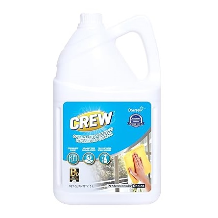 Diversey Crew Concentrated Glass and Household Cleaner - 5 L