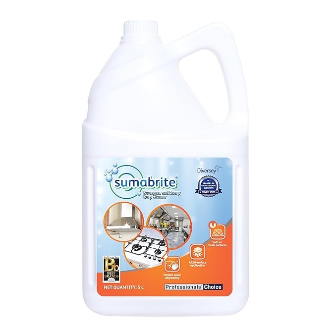 Diversey Sumabrite Degreaser and Heavy Duty Cleaner - 5 L