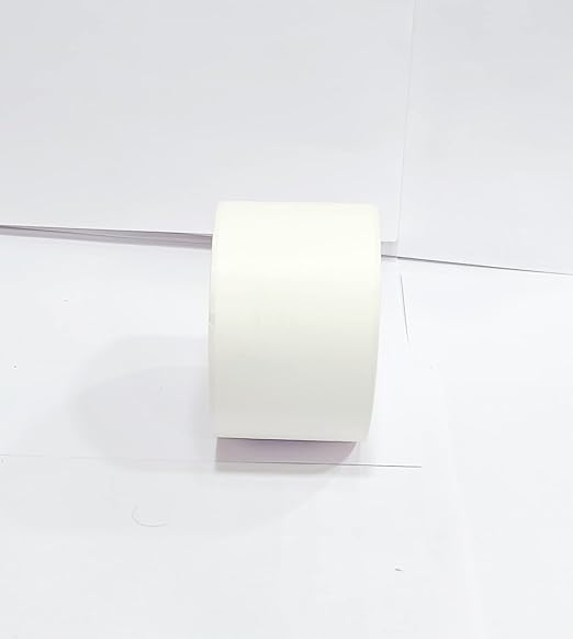 HQMS 2" X1" Non TEARABLE (Polyester Glossy) Thermal Transfer roll Labels with Adhesive. Perforations Between Each Label. Suggested Ribbon: Resin (1000 Labels per roll)
