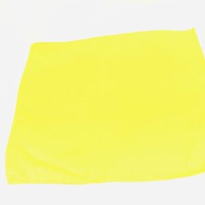HQMS Microfiber Cloth Towels 330 GSM Multi-Purpose Super Soft Absorbent Cleaning Towels for Home, Kitchen, Car, Cleans & Polishes Everything in Your Home. 40CMX40CM (Yellow) Pack of 3