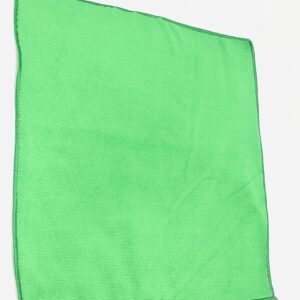 HQMS Microfiber Cloth Towels 330 GSM Multi-Purpose Super Soft Absorbent Cleaning Towels for Home, Kitchen, Car, Cleans & Polishes Everything in Your Home. 40CMX40CM (Dark Green)
