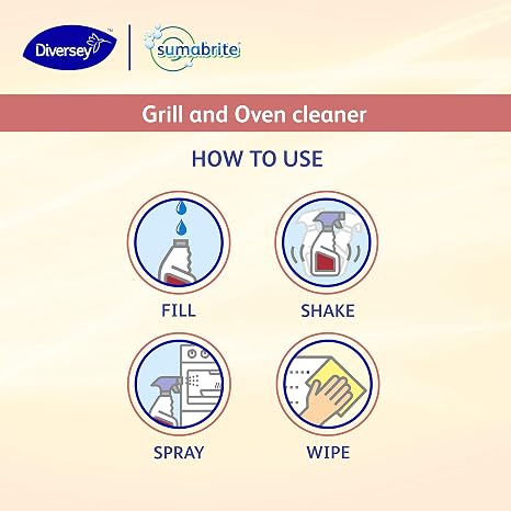 Diversey Sumabrite CLN for Grill Oven (4L) - Image 5