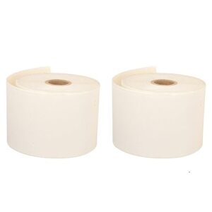 HQMS DTROLL 3X2 (2) Direct Thermal Barcode Labels Stickers - Pack of 2 (3 inches x 2 inches x 500 Labels per Roll)