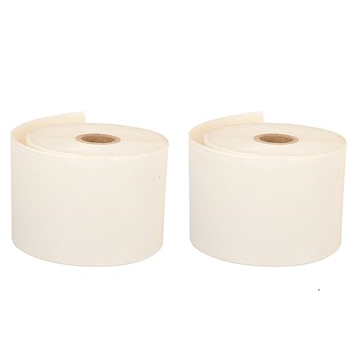 HQMS DTROLL 3X2 (2) Direct Thermal Barcode Labels Stickers - Pack of 2 (3 inches x 2 inches x 500 Labels per Roll)