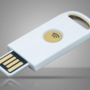 Identiv Fido2 Nfc Security Key Usb-A (Fido2, U2F, Piv, Totp, Hotp, Webauth) Two Factor Authentication Identiv Fido2 Nfc Security Key Usb-A (Fido2, U2F, Piv, Totp, Hotp, Webauth) Two Factor Authentication Security For Laptop / Pc - Gb 16Security For Laptop / Pc - Gb 16