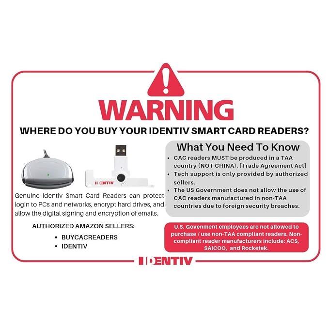Identiv uTrust 3700 F Contactless Smart Card Reader (Part No: 905502-1) - Image 3