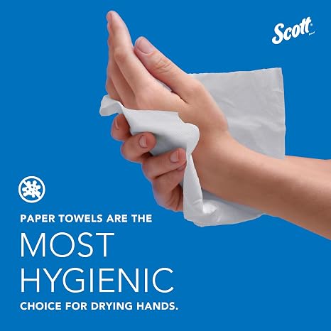 Scott® Essential Hard Roll Paper Towels (HRT), 6 Rolls, 305m/Roll (Total 1,830 meters) (01005C) - Image 6