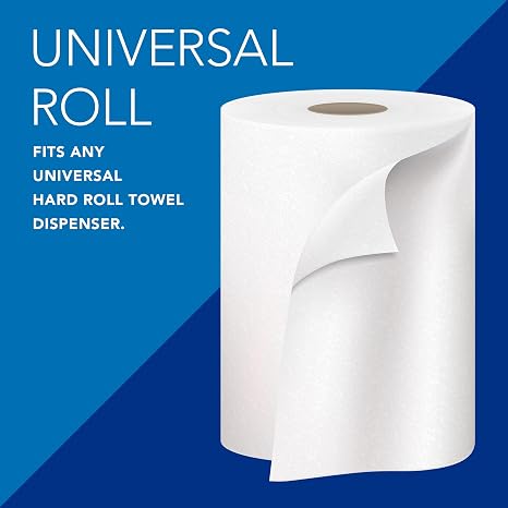 Scott® Essential Hard Roll Paper Towels (HRT), 6 Rolls, 305m/Roll (Total 1,830 meters) (01005C) - Image 5