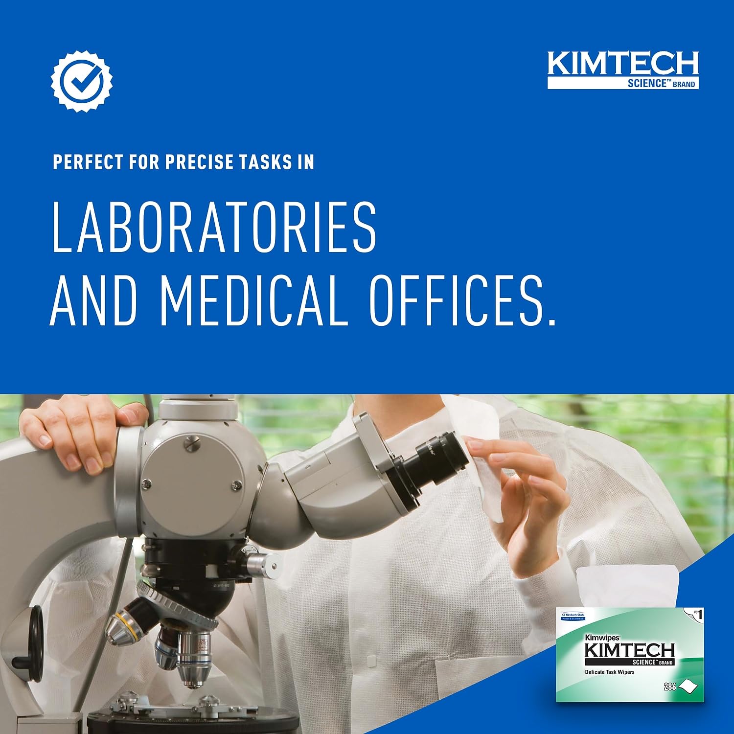 Kimtech Science KimWipes Delicate Task Wipers 1-ply 280 count 280 count AD - Image 4