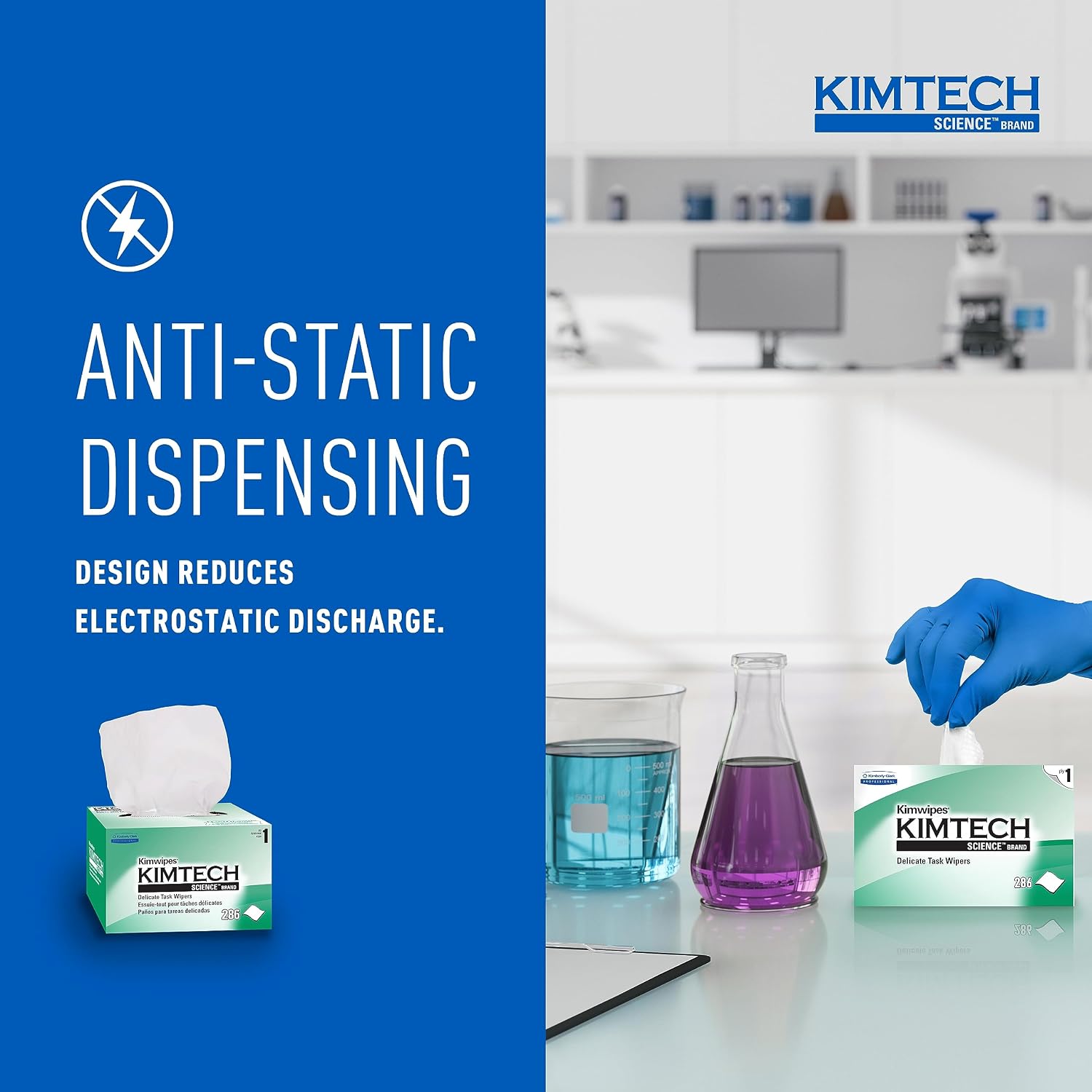 KIMTECH Kimwipes Delicate Task Wipers - Image 5